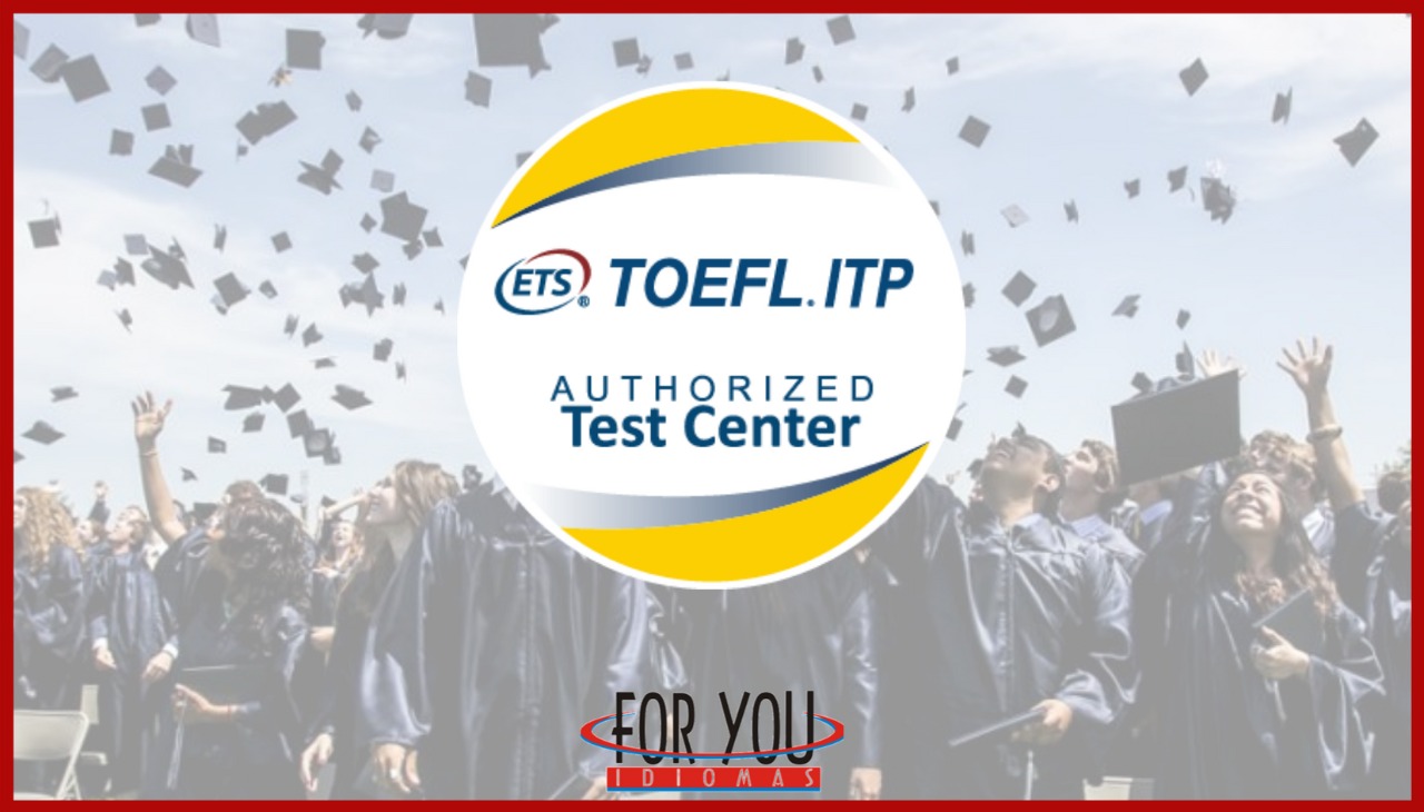 Somos um centro autorizado TOEFL, saiba mais!